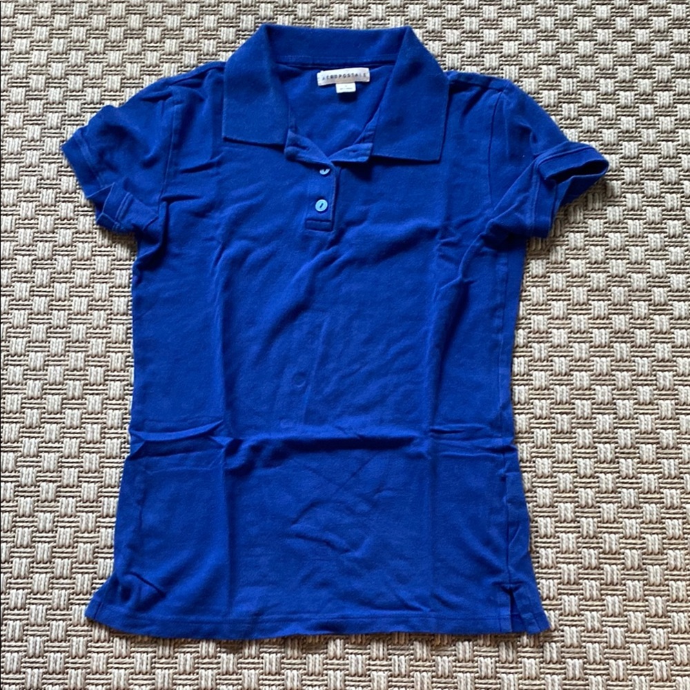 Aeropostale Blue Button Down Shirt